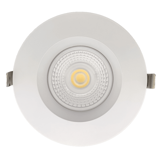 Goodlite LED 6 Inch Regress Round Gimbal Luminaire, Selectable Color Temperature