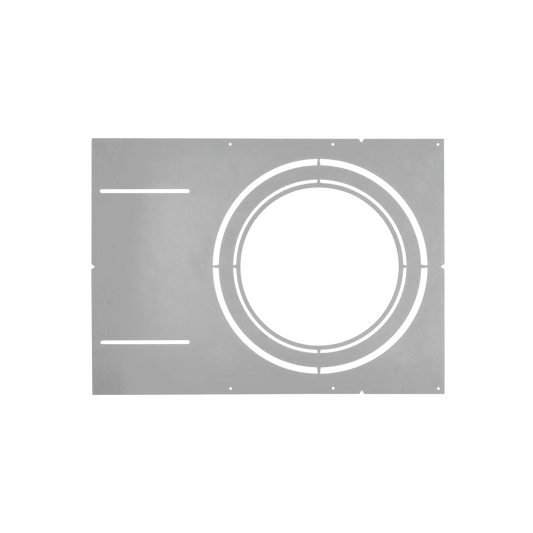 ASD Lighting New Construction Flat Mounting Plate with an Asymmetric Round holes 8-10-12inch 6pack