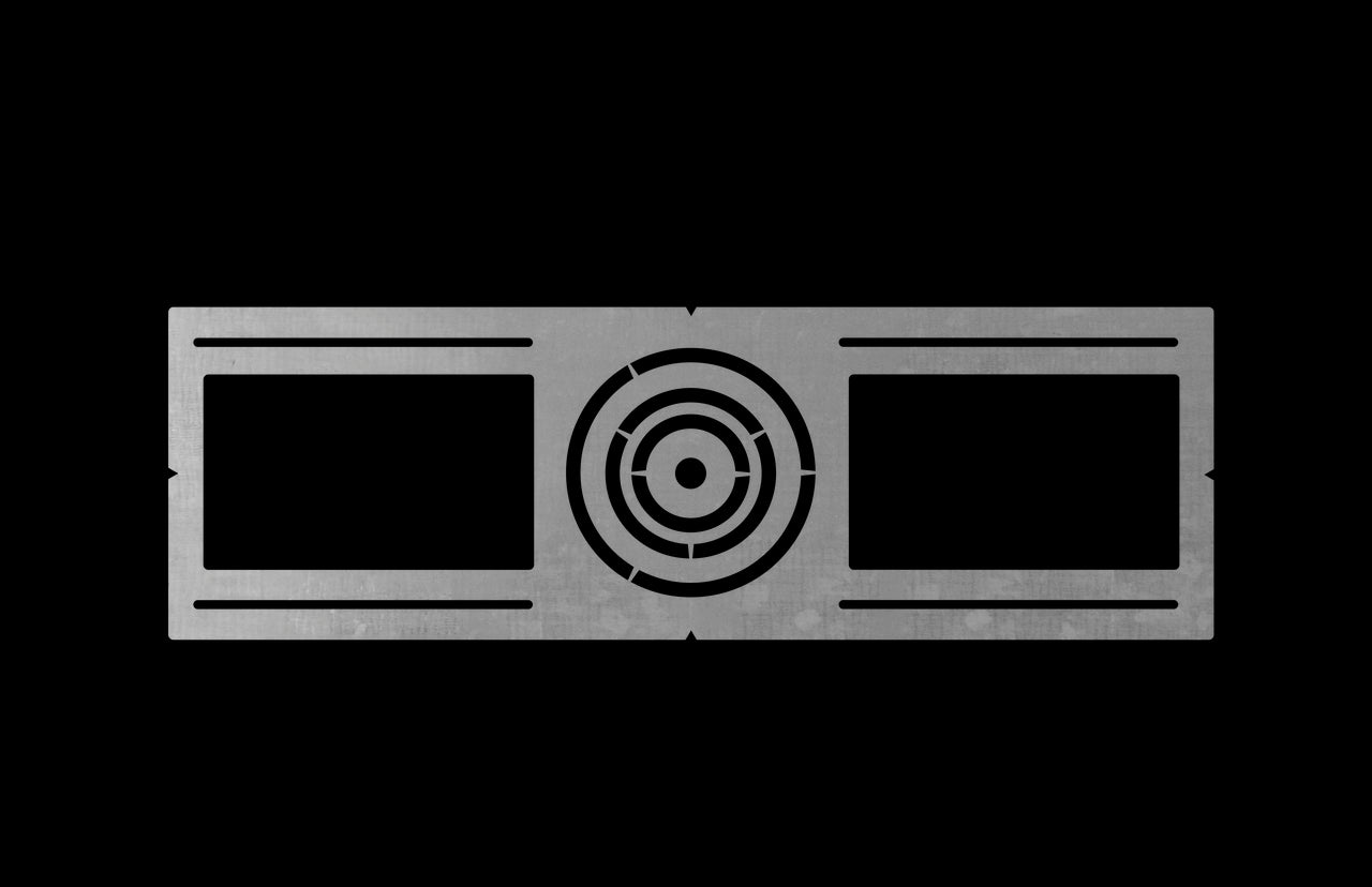 ASD Lighting New Construction Flat Mounting Plate with a Symmetric Round holes 3-4-6inch 6pack