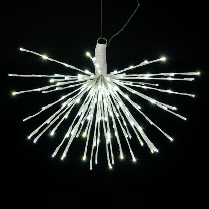 Vickerman 160Lt x 24" White Starburst Pure White 5mm Twinkle LED Lights.