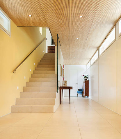Square regressed recessed light
