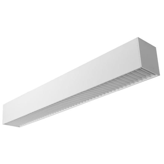 Westgate SCX 6In 4Ft  40/50/60W 30/35/40/50K 120-277V 0-10V Linkable, Commercial Indoor Lighting, 110 Lumens/W, 30K/35K/40K/50K, White Finish, 0~10V Dimmable