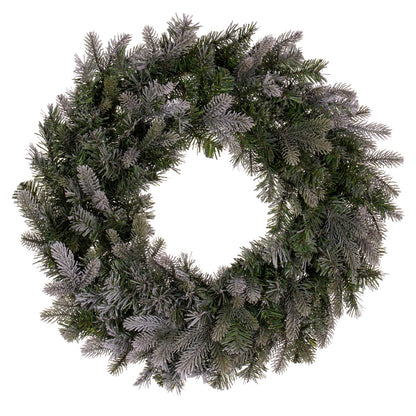 Vickerman 36" Frosted Douglas Fir Artificial UnLit Wreath.