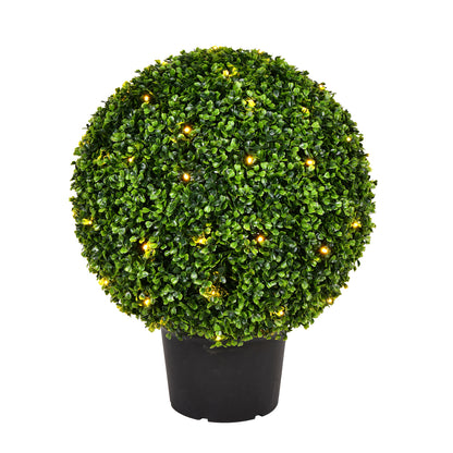 Vickerman 20" Artificial Green Boxwood Ball.