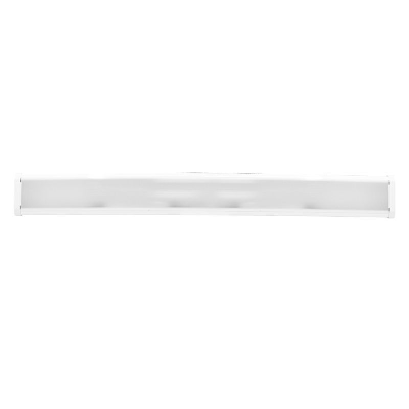 Westgate Economy Wrap 4Ft Select 40/50/65W 30/40/50K Dual Dimming TRIAC/0-10V, Commercial Indoor Lighting, 40W/50W/65W, 120 Lumens/W, 30K/40K/50K, White Finish, 0~10V Dimmable