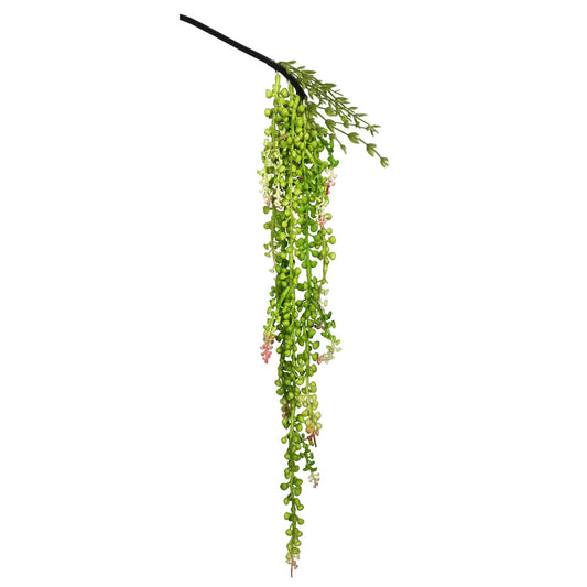 Vickerman 26" Artificial Green String of Pearls Set of 3