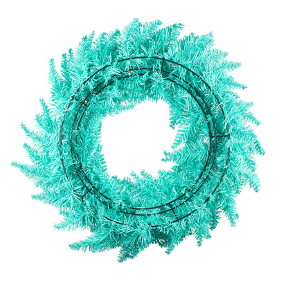 Vickerman 24" Aqua Fir Artificial Christmas Wreath Unlit