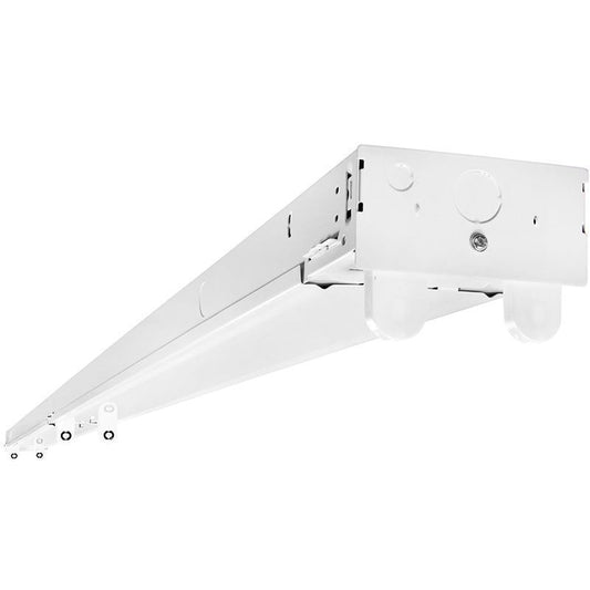 Westgate 4Ft. & 8Ft. LED-Ready Strip Lights - Direct AC Input 120-277V For Type B (AC) T8 (Can Also Be Used As 4Ft 1L Or 8Ft 2L), Landscape Lighting, White Finish