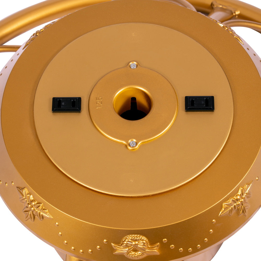 Vickerman Gold 360 Degree Rotating Tree Stand for Artificial Tree. Holds up to 120Lbs.