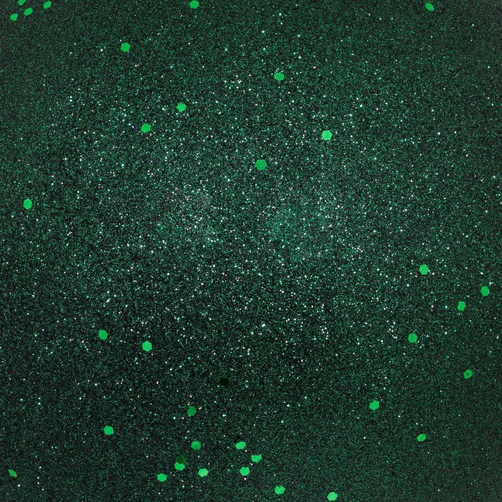 Vickerman 10" Midnight Green Sequin Ball Ornament