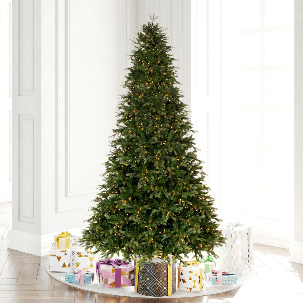 Vickerman 6.5' x 50" Douglas Fir Artificial Christmas Tree with Warm White LED Lights.