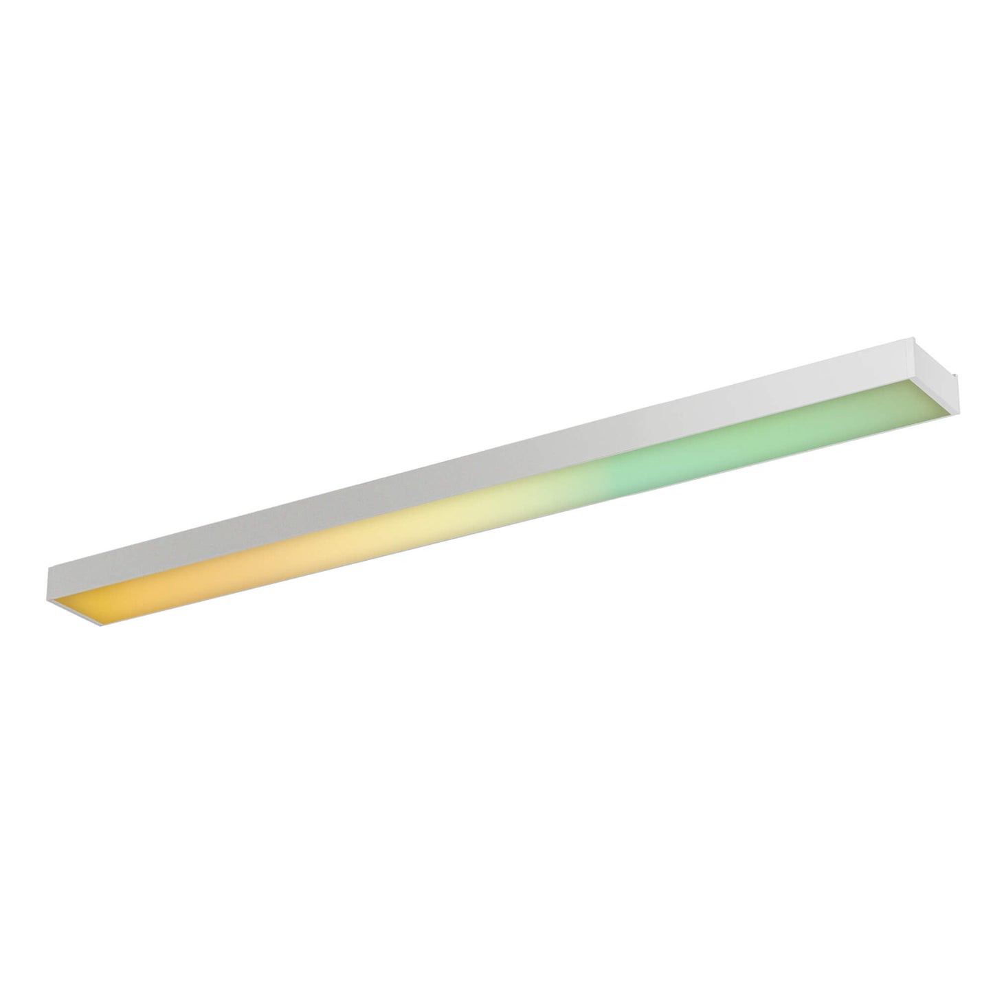DALS Lighting Linear Flush Mount, 1-Light Under Cabinet Linear Kit, Smart RGB+CCT, White