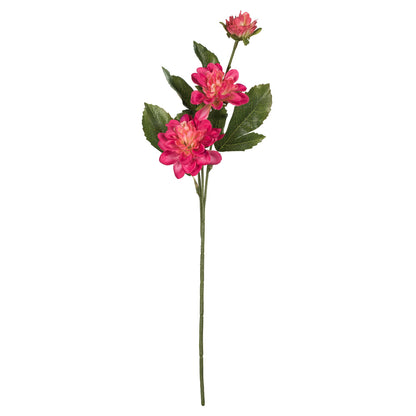 Vickerman 17" Artificial Fuschsia Dahlia Spray. Includes 6 sprays per pack.