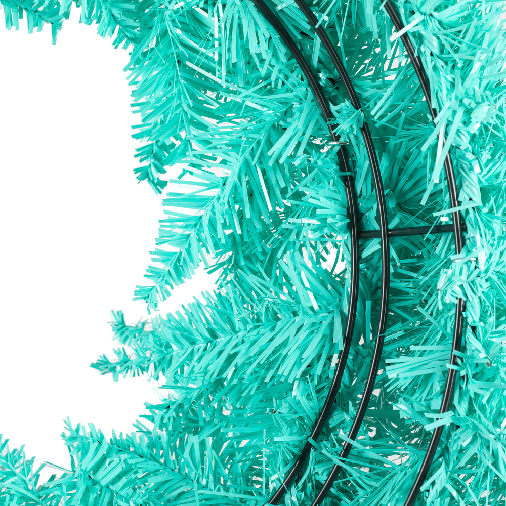 Vickerman 24" Aqua Fir Artificial Christmas Wreath Unlit