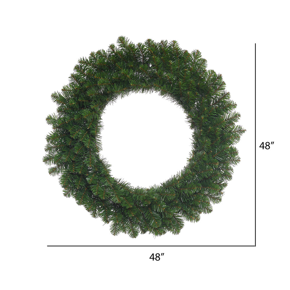 Vickerman 48" Grand Teton Double Sided Artificial Christmas Wreath Unlit
