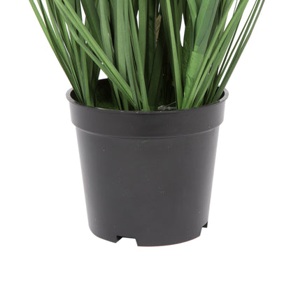 Vickerman 24" Artificial Potted Green Grass.