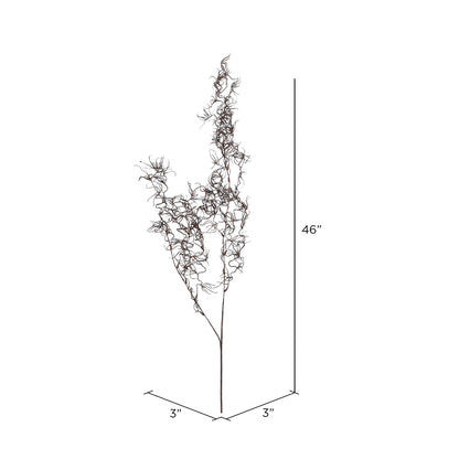 Vickerman 46" Artificial Brown Air Grass Spray. Includes 3 sprays per pack.