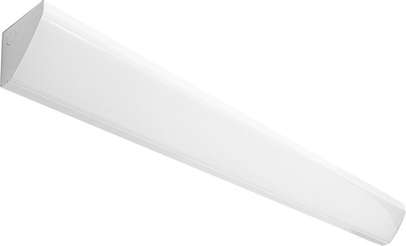 Westgate 4Ft Linear Corner Corridor 40W 35/40/50K 20/30/40W Adjustable, Commercial Indoor Lighting, 20W/30W/40W, 115 Lumens/W, 3500K/4000K/5000K, Glossy White Finish, 0~10V Dimmable