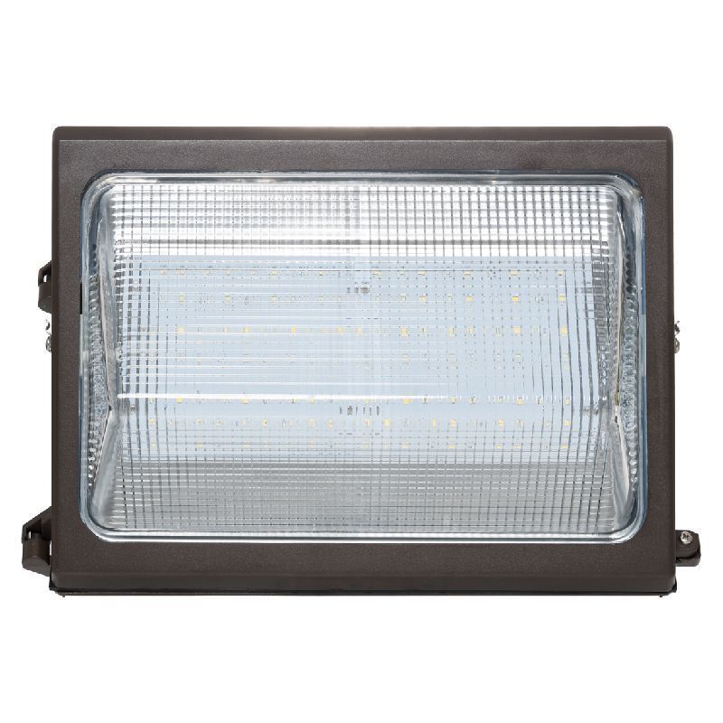 Westgate Non-Cutoff Wall Pack, Outdoor Lighting, 20/30W/40W/50W, 130 Lumens/W, 3000K, Bronze 0~10V Dimmable