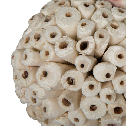 Vickerman Natural Botanicals 4" Sola Ata Ball. Includes 25 pieces per Pack.