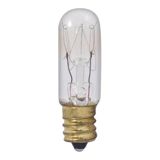 BULBRITE INCANDESCENT T4 CANDELABRA SCREW (E12) 6W DIMMABLE LIGHT BULB 2700K/WARM WHITE 50PK (708106)