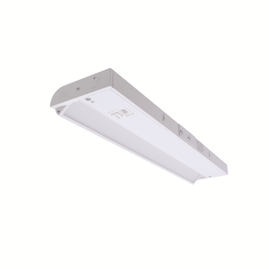 ASD Lighting LED Under Cabinet Swivel 40" 20W 120V Dimmable CCT Selectable 2700/3000/4000K Hardwired or Plug-in, Linkable, Hi/Low Switch, White UL