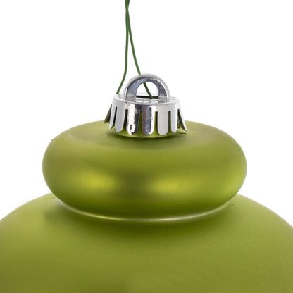 Vickerman 14" Lime Matte Finial Ornament