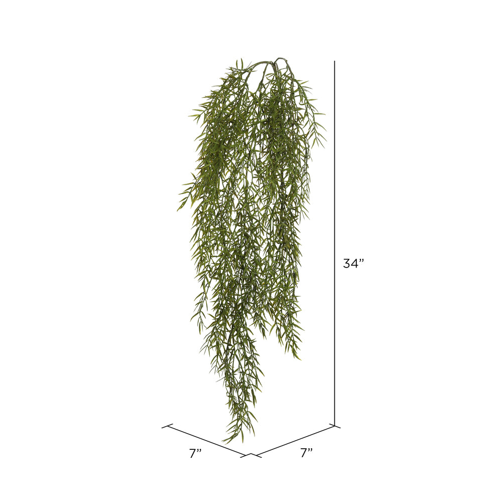Vickerman 34" Artificial Green Dill Leaf Vine.
