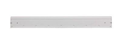 ASD Lighting LED Under Cabinet Linear 18" 8W 120V Dimmable CCT Selectable 2700/3000/4000K Hardwired or Plug-in, Linkable, Hi/Low Switch, White UL