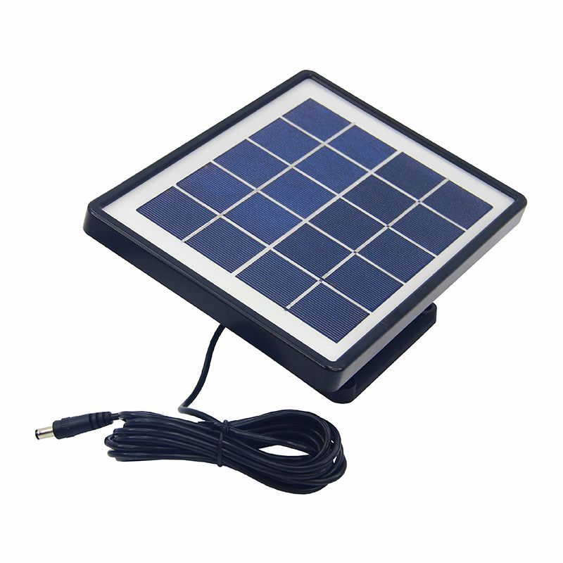 Westgate Solar Panel 10 Ft. Cord & Magnetic Base, Outdoor Lighting, Black Finish