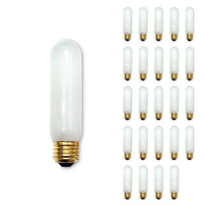 BULBRITE INCANDESCENT T10 MEDIUM SCREW (E26) 40W DIMMABLE LIGHT BULB 2700K/WARM WHITE 25PK (704040)