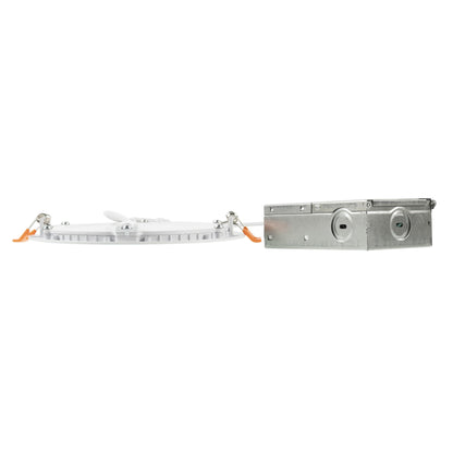 ASD Lighting LED Recessed Mini Panel Round 3inch 6W 120V Triac 2700/3000/3500/4000/5000K White UL Energy Star 12 pack