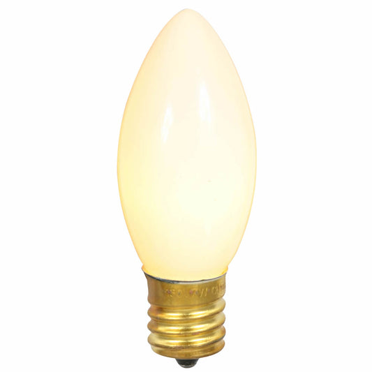 Vickerman C9 Ceramic White Replacement Bulb 7 Watt 130 Volt UL box of 25