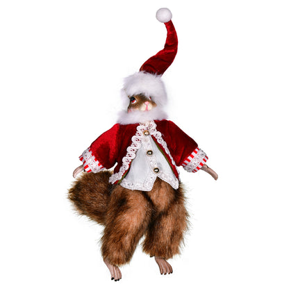 Vickerman 7.5" Candy Wonderland Collection Squirrel Ornament Assortment Pack of 2