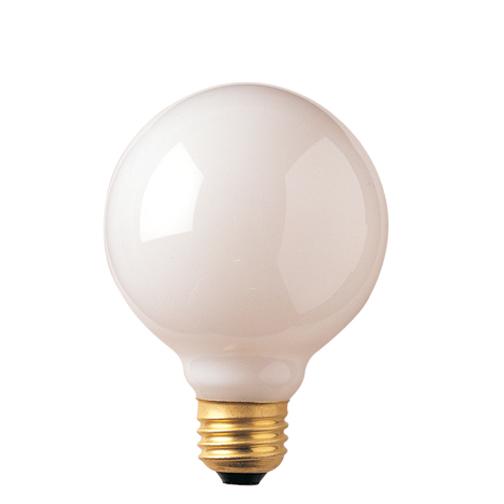 BULBRITE INCANDESCENT G25 MEDIUM SCREW (E26) 25W DIMMABLE LIGHT BULB 2700K/WARM WHITE 24PK (330025)