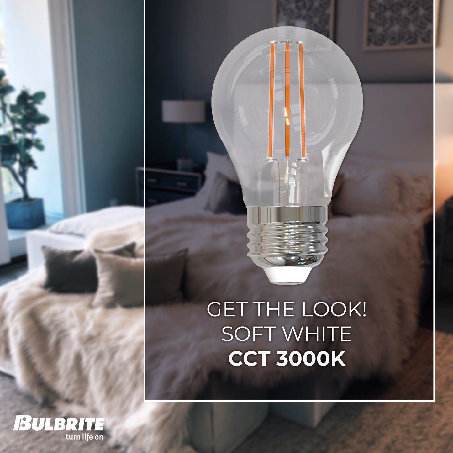 Bulbrite 776210 7W LED A15 3000K FILAMENT E26 DIM