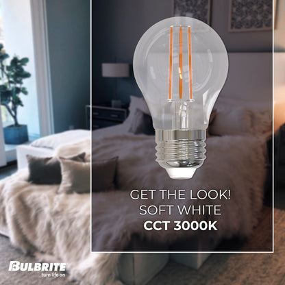 Bulbrite 776210 7W LED A15 3000K FILAMENT E26 DIM