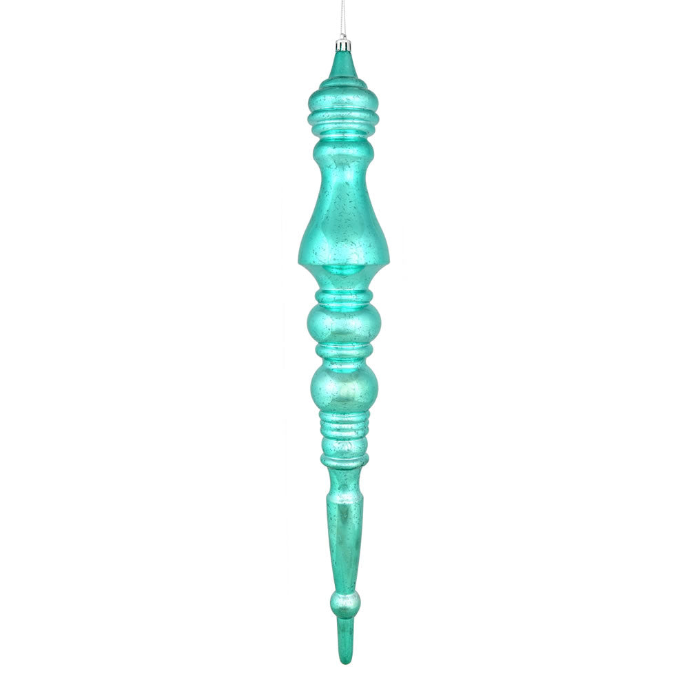 Vickerman 20" Teal Mercury Finial