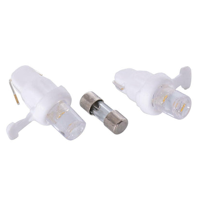 Vickerman 20 Light x 13.5" LED Silver-White Snowflake Tree Top with Warm White LED Mini Lights.