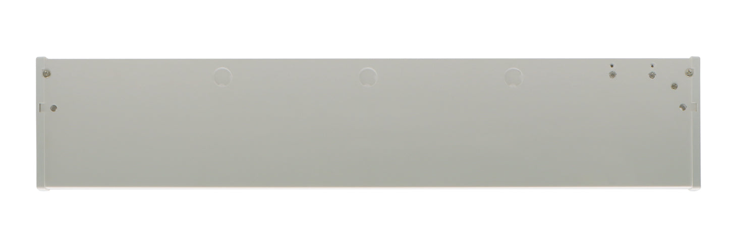 ASD Lighting LED Under Cabinet Bullnose 32" 16W 120V Dimmable CCT Selectable 3000/4000/5000K Hardwired, On/Off Switch, White ETL Energy Star