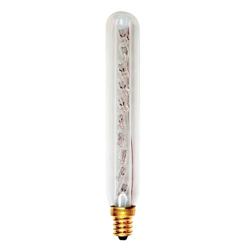 BULBRITE INCANDESCENT T6.5 CANDELABRA SCREW (E12) 9W DIMMABLE LIGHT BULB 2700K/WARM WHITE 10PK (707503)