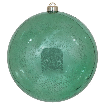 Vickerman 8" Sea Foam Shiny Mercury Ball Ornament