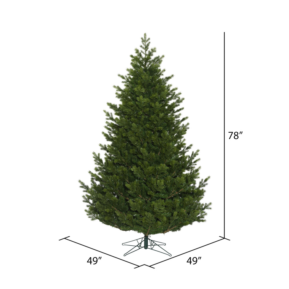 Vickerman 6.5' x 49" Eagle Fraser Fir Full Artificial Christmas Tree Unlit
