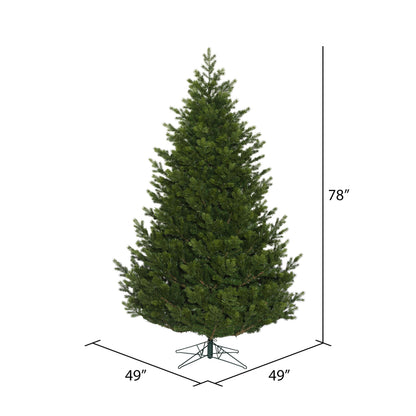 Vickerman 6.5' x 49" Eagle Fraser Fir Full Artificial Christmas Tree Unlit