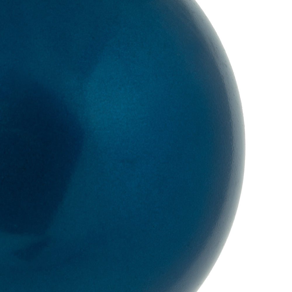 Vickerman 4.75" Blue Candy Ball Ornament 4 per Bag