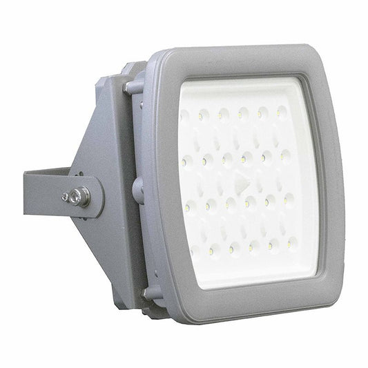 Westgate Hazardous Location Flood/Highbay Lights Class 1, Div. 2, Outdoor Lighting, 30W, 3450 Lumens, 6000K, Grey Finish