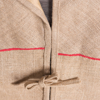 Vickerman Decorative 60" Burlap Jingle Collection Christmas Tree Skirt