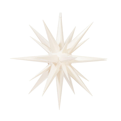 Vickerman 25" Deluxe LED White Moravian Star.