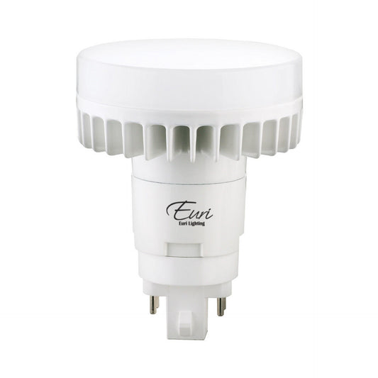 Euri Lighting EPL-2100HV Commercial LED 26-Watt Equivalent Vertical PL Lamp G24Q 4-Pin Hybrid Type A+B - 3000K