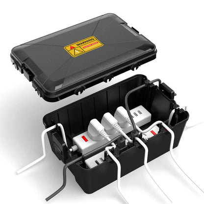 Vickerman Medium Black Dry Socket Box, 12.6"x8.35"x5.2", IP54